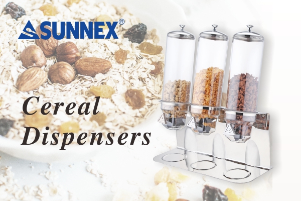 SUNNEX Üçlü Tahıl Dispenserleri