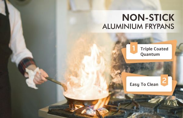 Sunnex yapışmaz alüminyum fripans