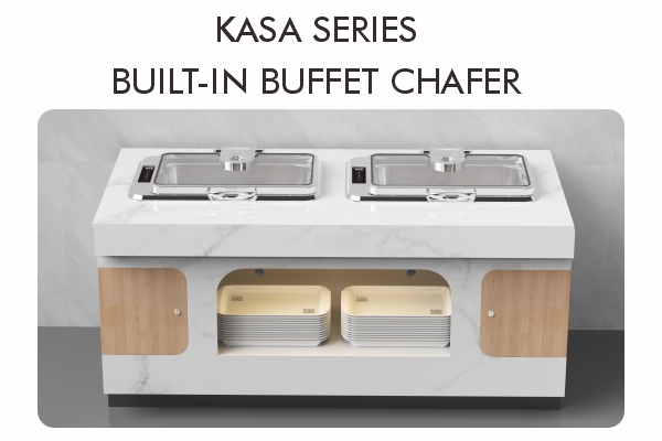 Sunnex Kasa Serisi: 8.5L Dahili Büfe Chafer