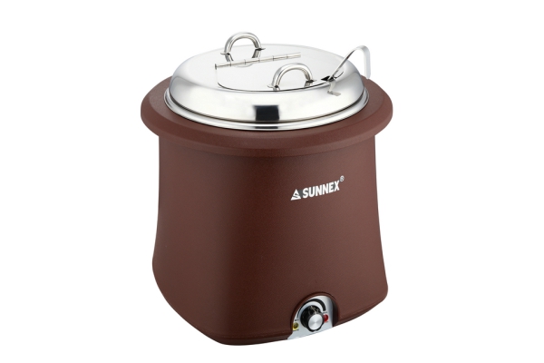 Çift Renkli SUNNEX GALENA 10L Elektrikli Çorba Isıtıcı